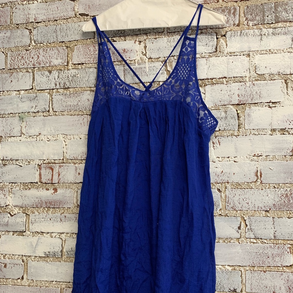 Flying Tomatoes Blue Summer Dress.